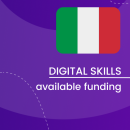 Visual for the Digital Skills Overview - Available funding in Italy